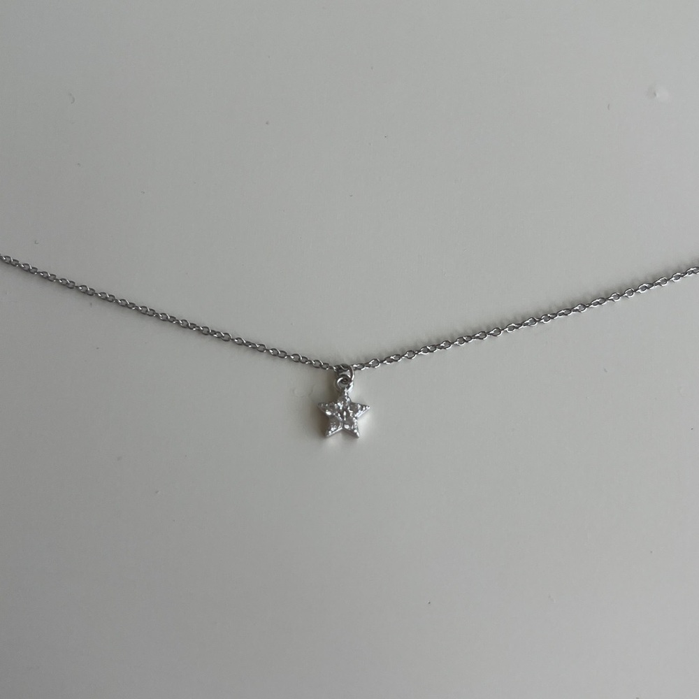 Swarovski Dainty Crystal Star Necklace